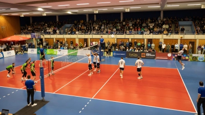 Die ASV Volleys freuen sich auf das Doppelspielwochenende in der Georg-Scherer-Halle. (Foto: ASV)