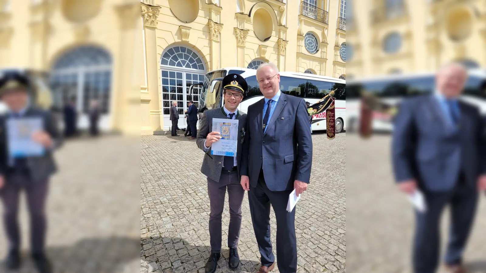 Markus Erhorn (Stadtrat und Kreisvorsitzender BSB Dachau) zusammen mit Bernhard Pohl (BSB-Vizepräsident und Landtagsabgeordneter). (Foto: BSB Dachau)