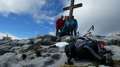 Die Tour führte auf die 2.257 Meter hohe Soiernspitze. (Foto: Dachauer Alpenverein)