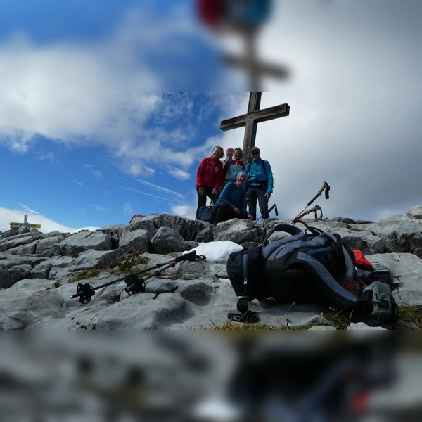 Die Tour führte auf die 2.257 Meter hohe Soiernspitze. (Foto: Dachauer Alpenverein)