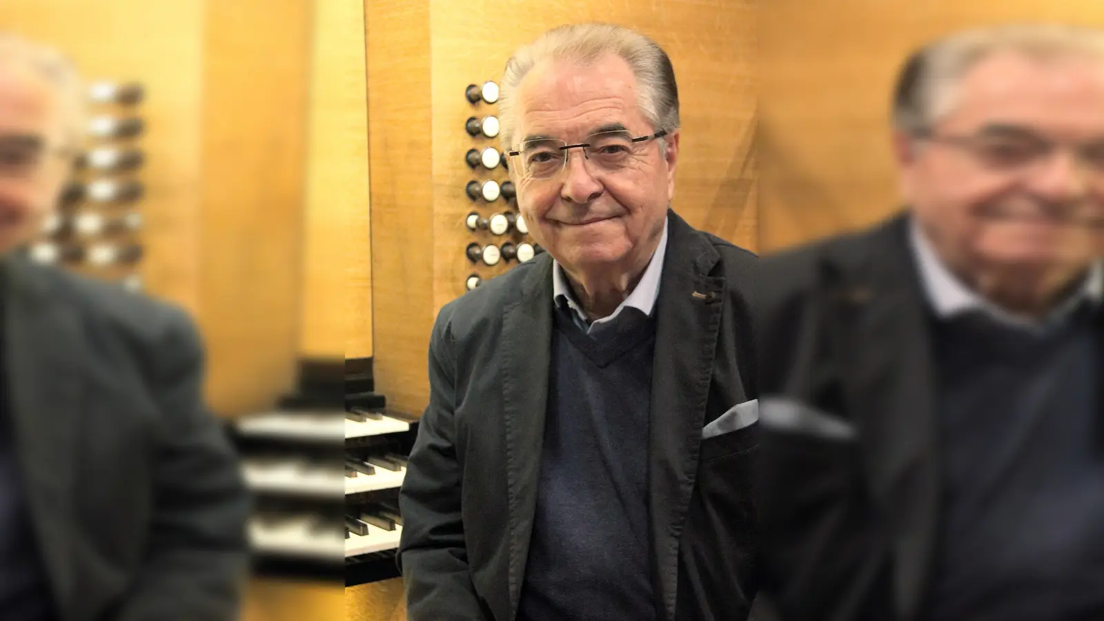 Der Organist und Orgelexperte Professor Karl Maureen gibt ein Konzert in St. Michael. Zu hören sind unter anderem Werke von Bach, Dubois und Puccini. (Foto: Sebastian Maureen)