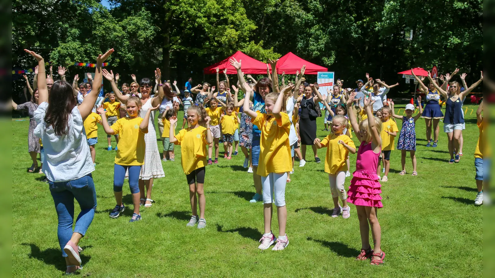 Über 1.000 Gäste besuchten das interkulturelle Familienfest im Fondi-Park. (Foto: Stadt Dachau)