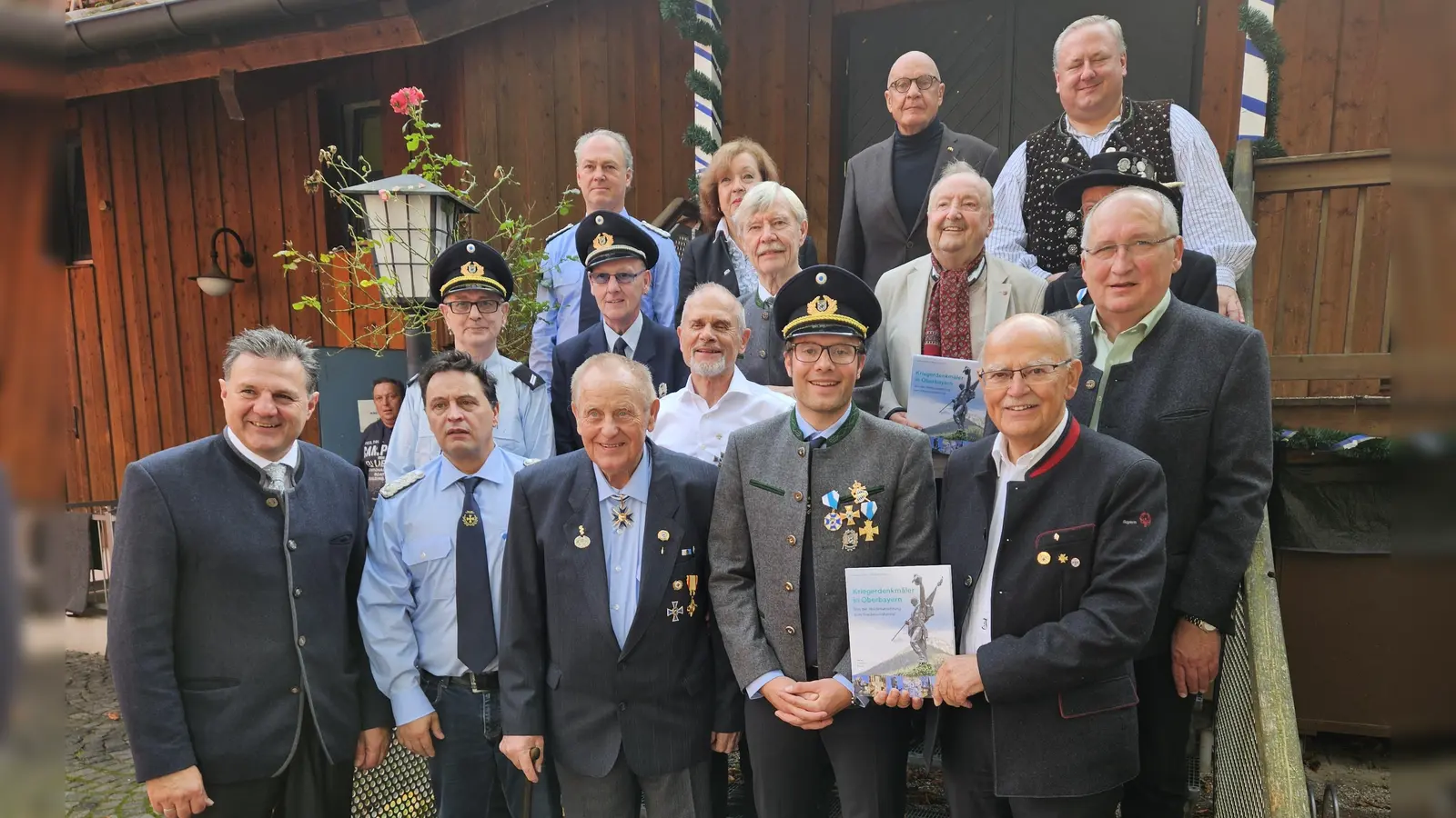 Die Soldaten- und Reservistenkameradschaft Dachau feierte ihr 150-Jahre-Jubiläum. (Foto: SRK)