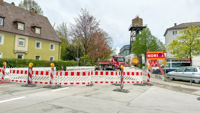 Der Bau von zusätzlichen Wasserleitungen unterhalb der Ludwig-Thoma-Straße wurde abgeschlossen. (Foto: Stadtwerke Dachau)