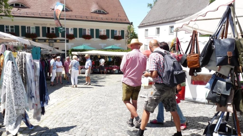 Der Magdalenenmarkt wird am 21. Juli abgehalten. (Bild: Gisela Huber)